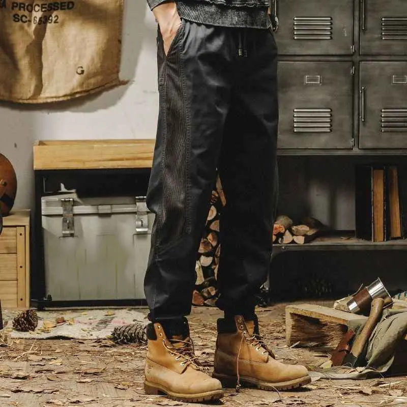 2024 Autumn Elegant Fashion Harajuku Slim Fit Ropa Hombre Loose All Match Casual Pants Solid Pockets Straight Cylinder Leggings