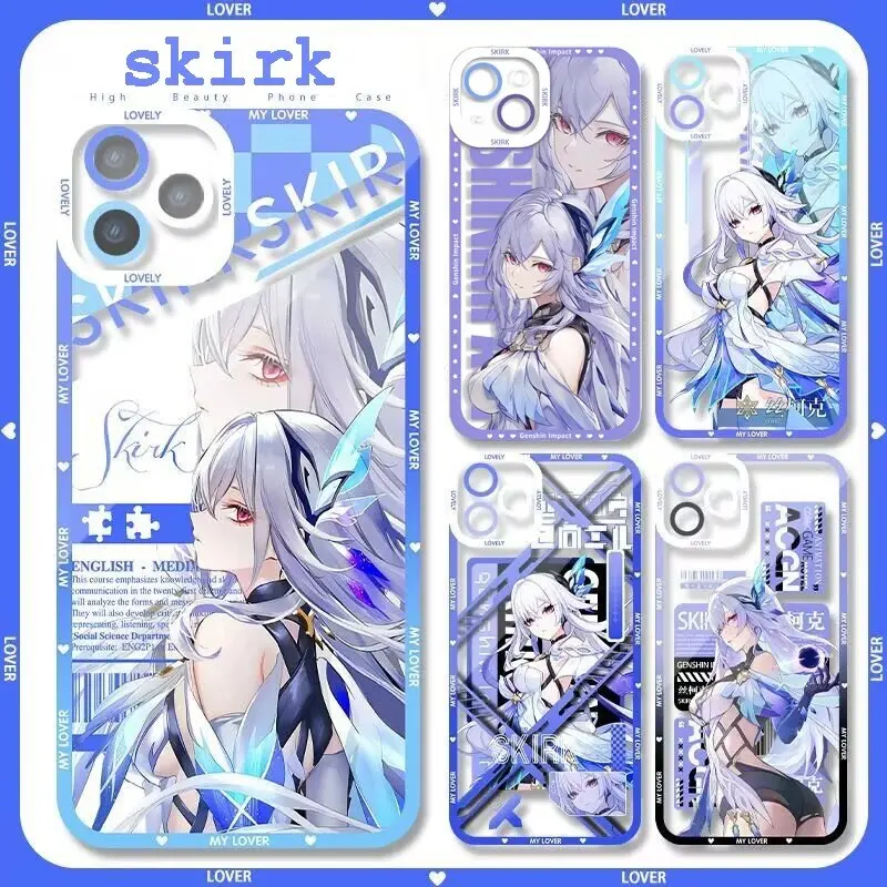 Skirk Character Design Phone Case - Genshin Impact Edition