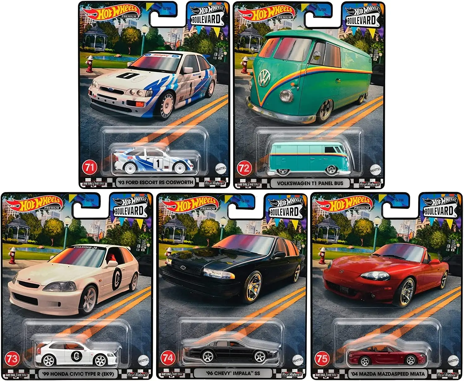 HOTWHEELS 1/64 🇨🇵 Fast And Furious fast imports Serie 5/5 Coffret