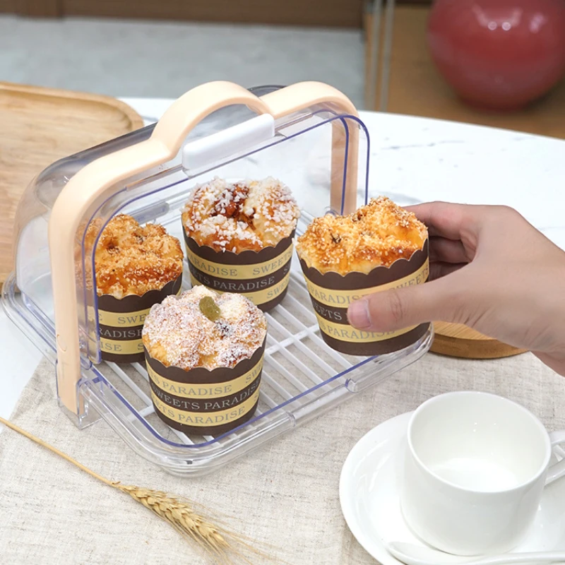 Transparent Bread Boxes Cake Boxes Multi Storage Box Storage