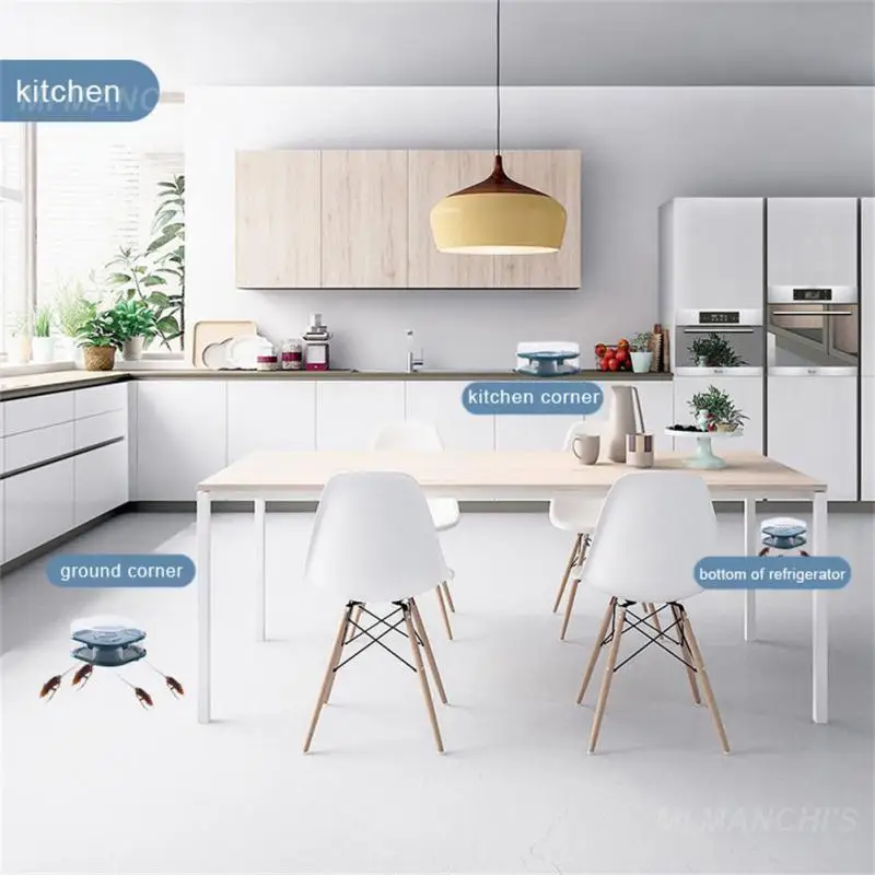 Cockroach-Trap-Double-layer-Or-Kitchen-Garden-Bug-Roach-Catcher-Pest-Control-Catcher-Garden-Supplies-Mosquito.jpg Csótány Csapdaba Vagy Konyhai Kerti Bug Rugó Fogó Kártevőirtó-Fogó Készletek Szúnyog Gyilkos Biztonsági Csapdája - Image 2