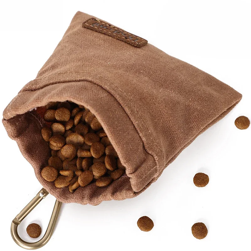 

NEW Dog Training Snack Bag Outdoor Travel Pet Treat Pouch Portable Oil Resistance Food Dispenser Durable Accessories