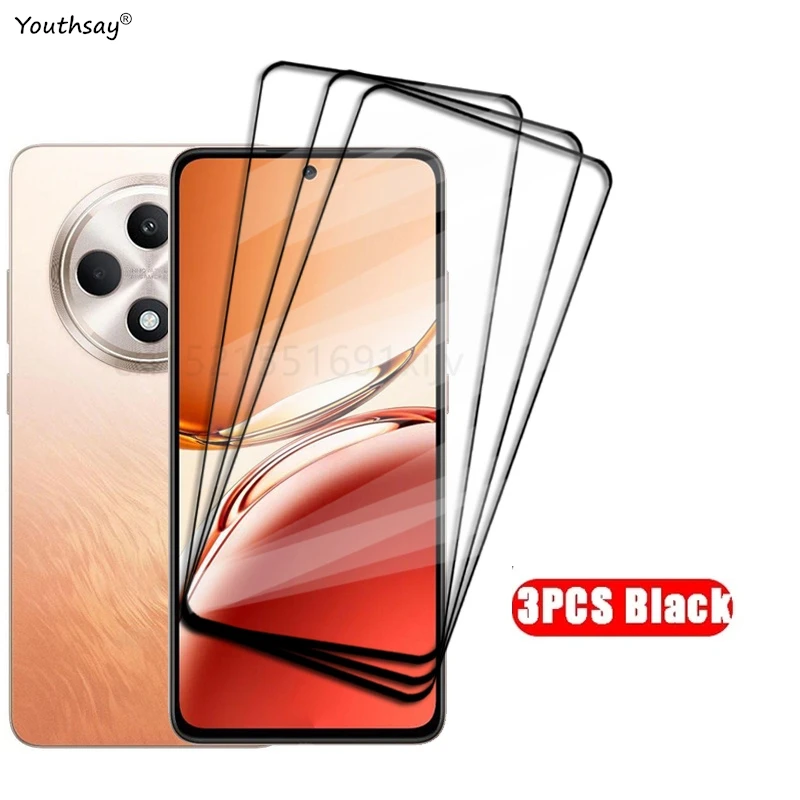 غطاء كامل من الزجاج لهاتف OPPO Reno12 FS 5G من الز...