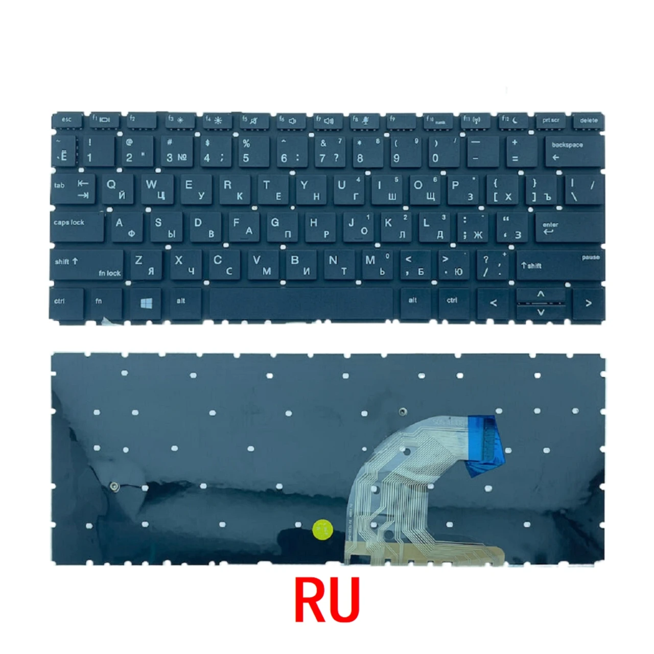 Nuova Tastiera Russa Per Hp Probook 430 G6 435 G6 430 G7 435 G7 No Retroilluminato Ru