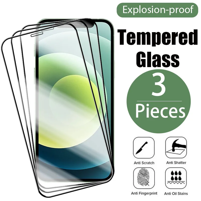 

Ultra Thin Tempered Glass Screen Protector for IPhone15 14 13 12 Premium Protection for Your Device 11Pro Max X XR 7/8