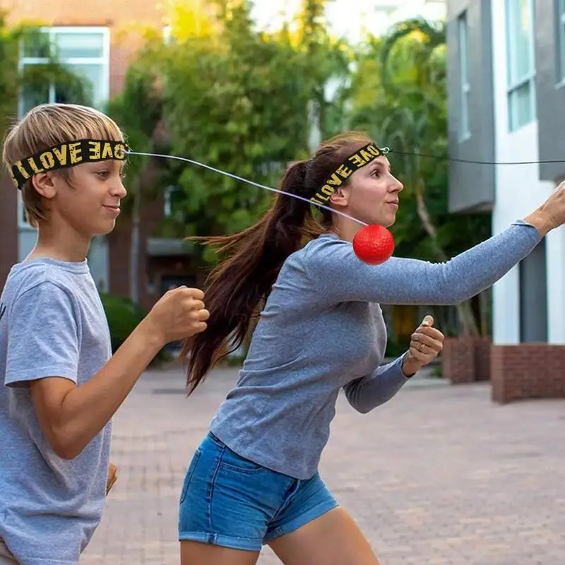 1pc Head-mounted Speed Ball Boxing Magic Ball Reaction Fighting Training Coordination Ability to Vent Boxing Speed