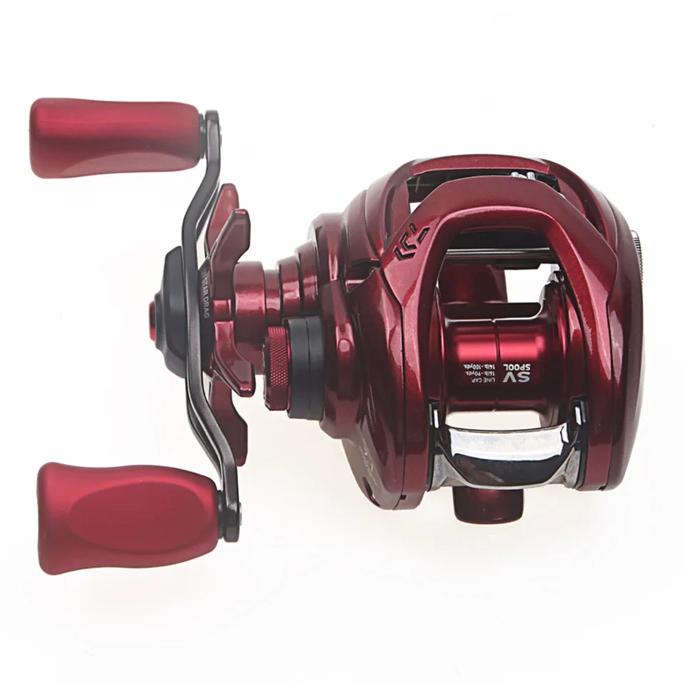 Mulinello da pesca DAIWA SALAMANDURA mulinello Baitcasting 7.1:1/8.1:1 rapporto 5.0KG potenza 190g sistema TWS 7 + 1BB telaio in lega di alluminio