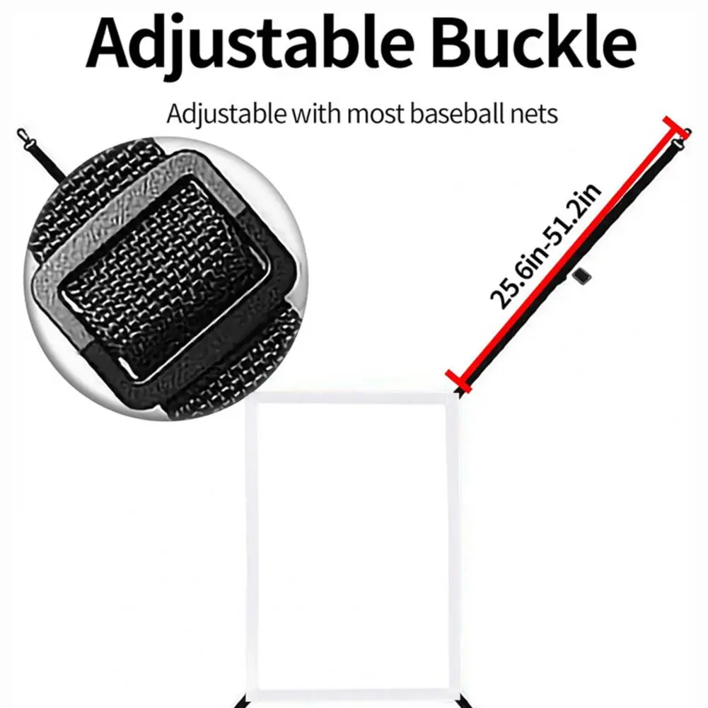 Baseball Strike Target Net Adjustable Strike Zone Accuracy Pitching Target for Baseball Lovers Training Hitting Throwing Batting