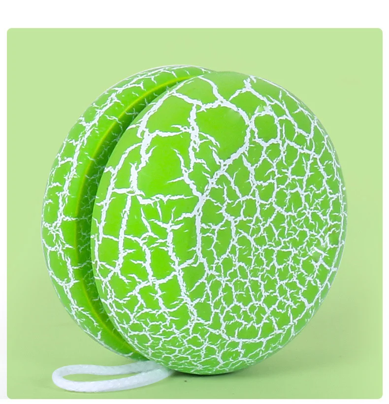 3 Pièces Bois Yo Yo Artisanat Fait Main Couleur Bois Mini Rond