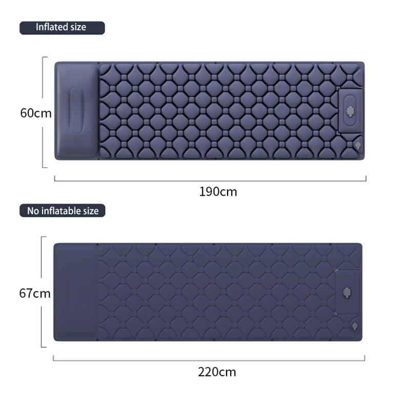 High-quality Car Inflatable Bed Trunk Leveling Pad Mattress Sleeping Pad Car Converted Bed Foldable Travel Camping