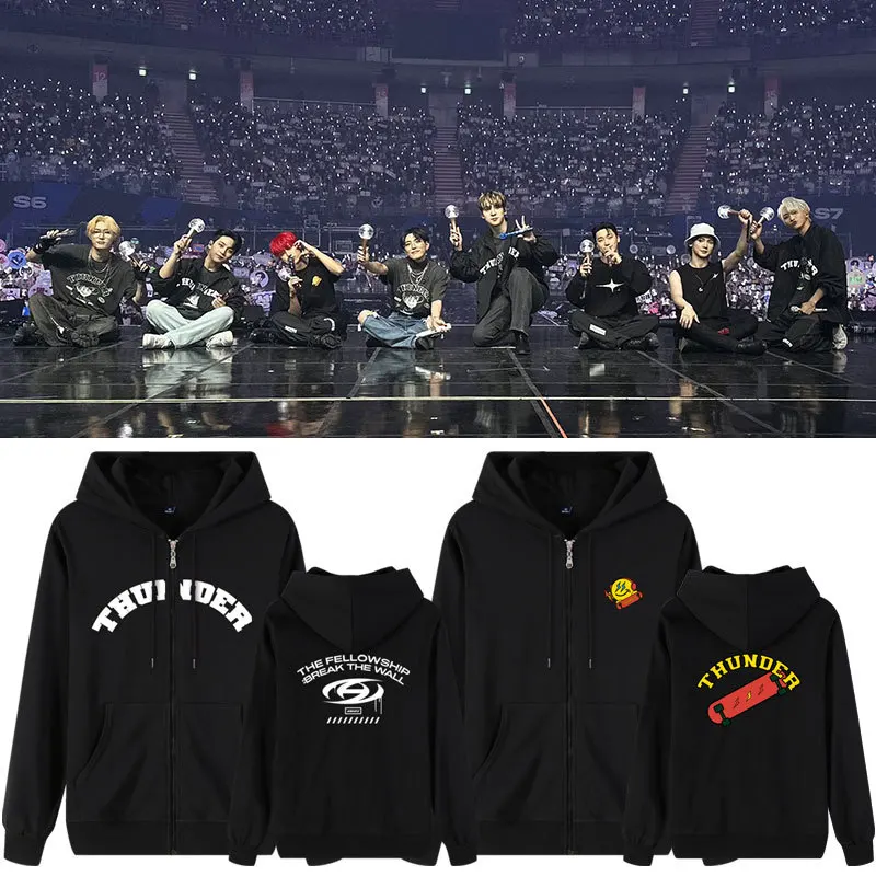 ATEEZ - ATEEZ Break the wall world tour スウェット Ateez Fellowship Tour Hoodie | Ateez Break Wall Merch