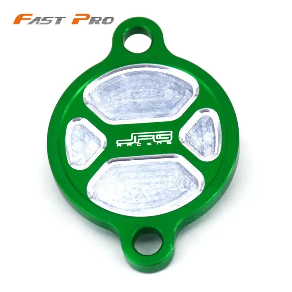 

Motorcycle Oil Filter Cap Cover CNC Aluminum For KAWASAKI KLX450R 2008-2015 KX250F KXF250 2005-2016 KX450F KXF450 2006-2017