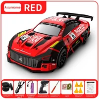 4WD RC Racing Car 2.4G High Speed Drift Remote Control Vehicle led Light electronic RC Car Model Compete Race Game Kids Gift Toy 2