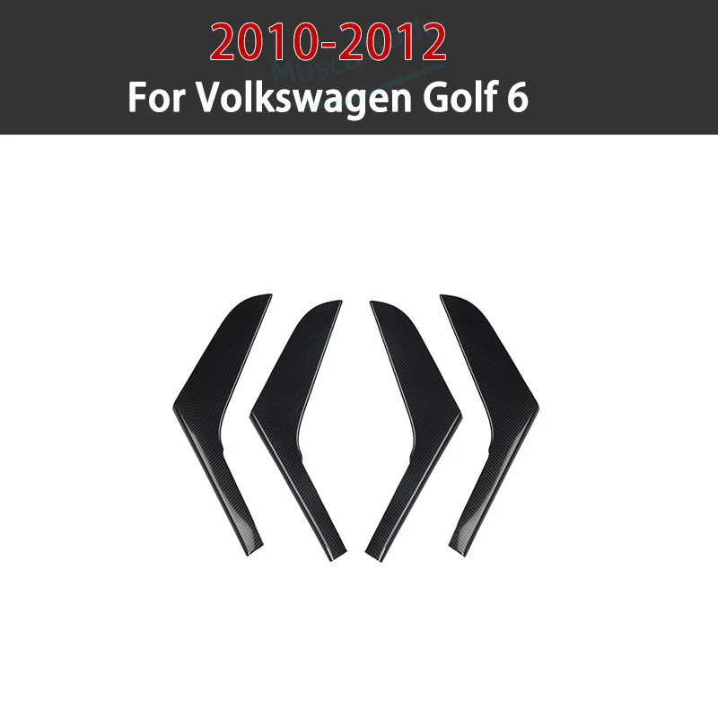 폭스바겐 VW 골프 6 GTI MK6 액세서리 스티커 기어 시프트 패널 커버 인테리어 트림용 카본 파이버 풀 세트 스티커 (좌핸들/우핸들용)