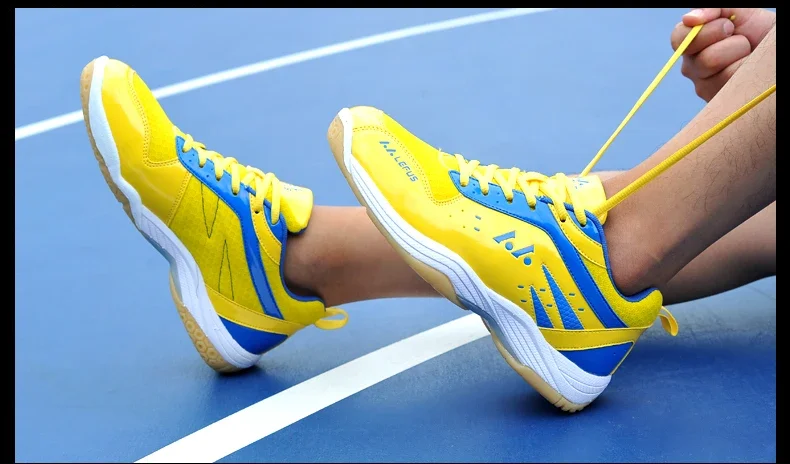 Description Picture 3 of itemMen Badminton Shoes Training Professional Brand High Quality Wear Resistant Couple Sneakers Breathable Unisex Volleyball Shoes