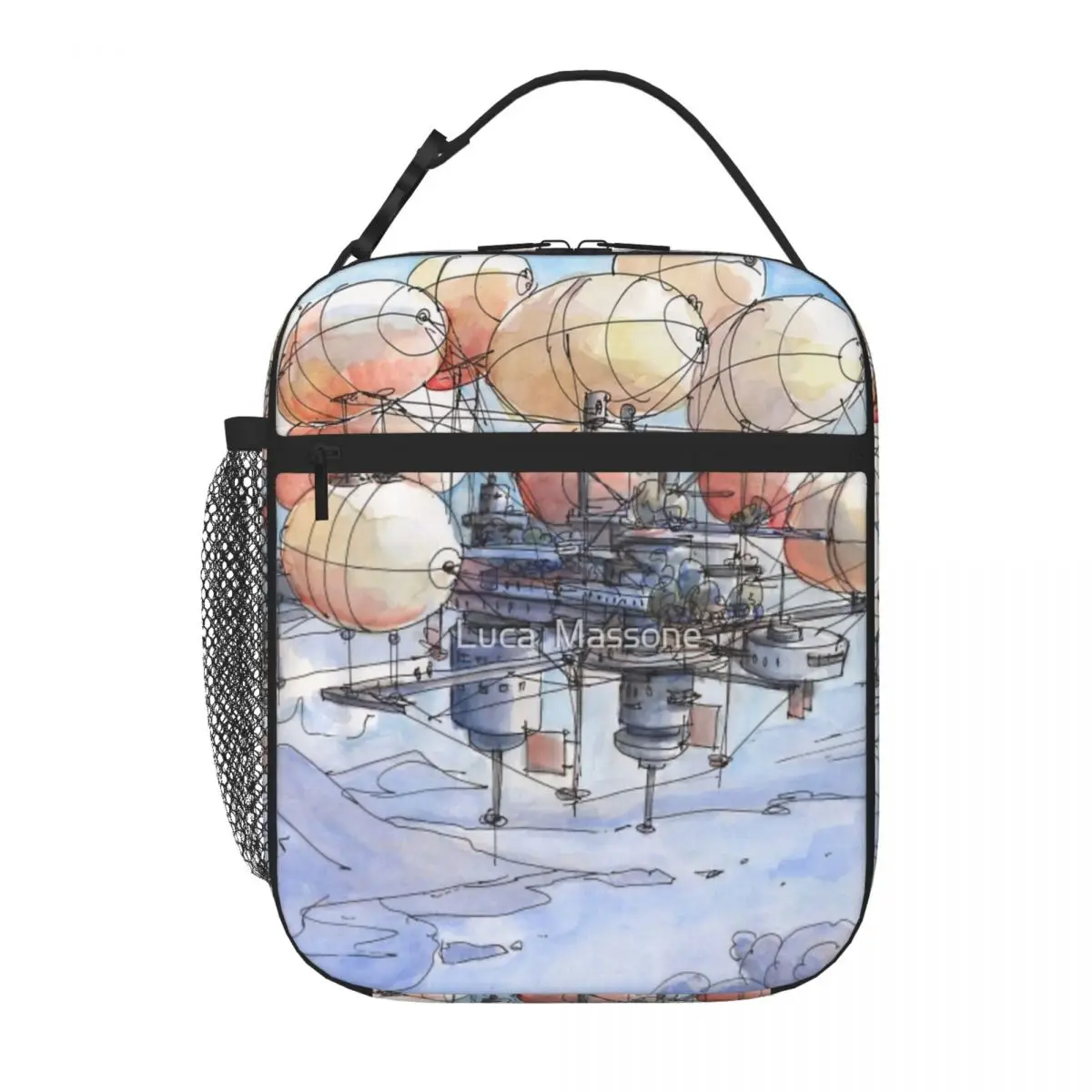 La Citta Mongolfiera Lunch Tote Picnic Bag Thermo Container Lunch Bag For Kids