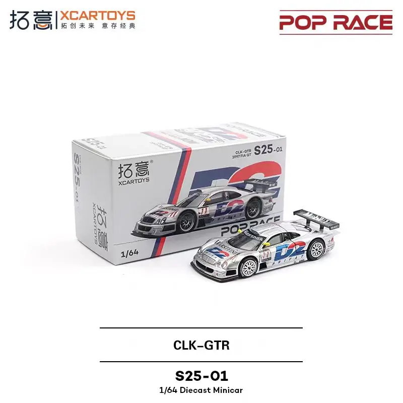 Toy Car XCARTOYS PopRace CLK-GTR 1:64 (Metal & Plastic Parts