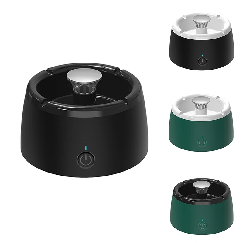 1Set 2000Mah Home Ashtray Air Purifier Smart Smoke Removal Ashtrays