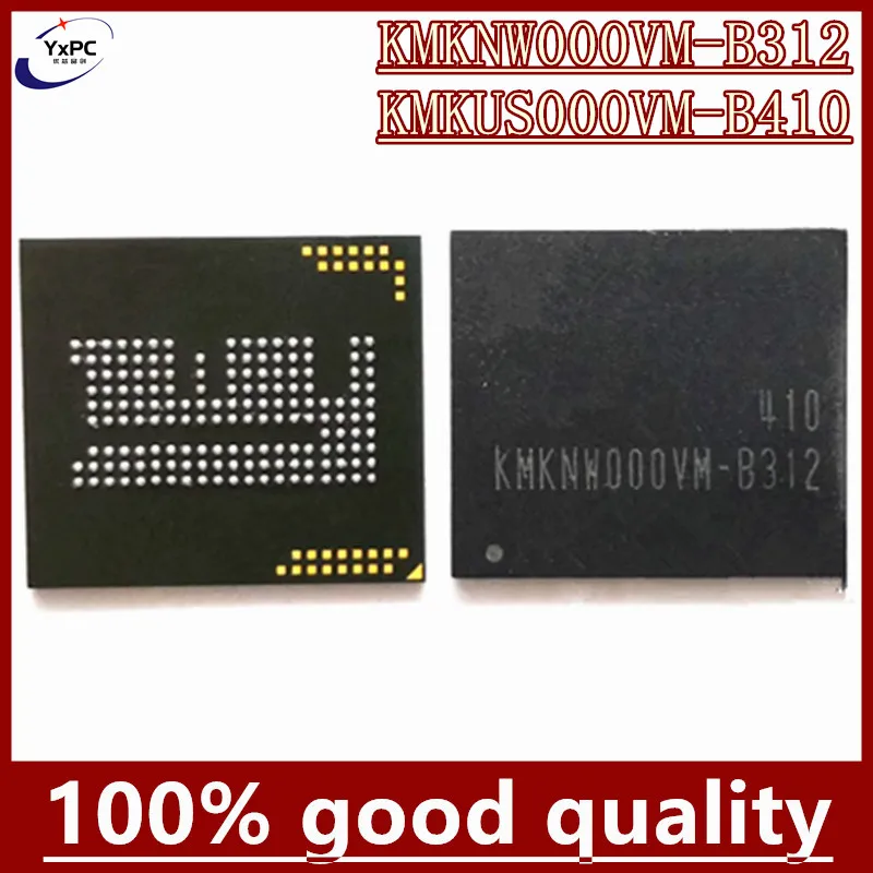 

KMKNW000VM-B312 KMKUS000VM-B410 EMCP 8GB BGA162 8G Flash Memory IC Chipset with balls