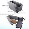 Car Center Console Pet Bed Mat   Fiber Pet Safety Seat  Essential for Cat & Do Travel  Small pet car carrierNon-slip pet car s 6