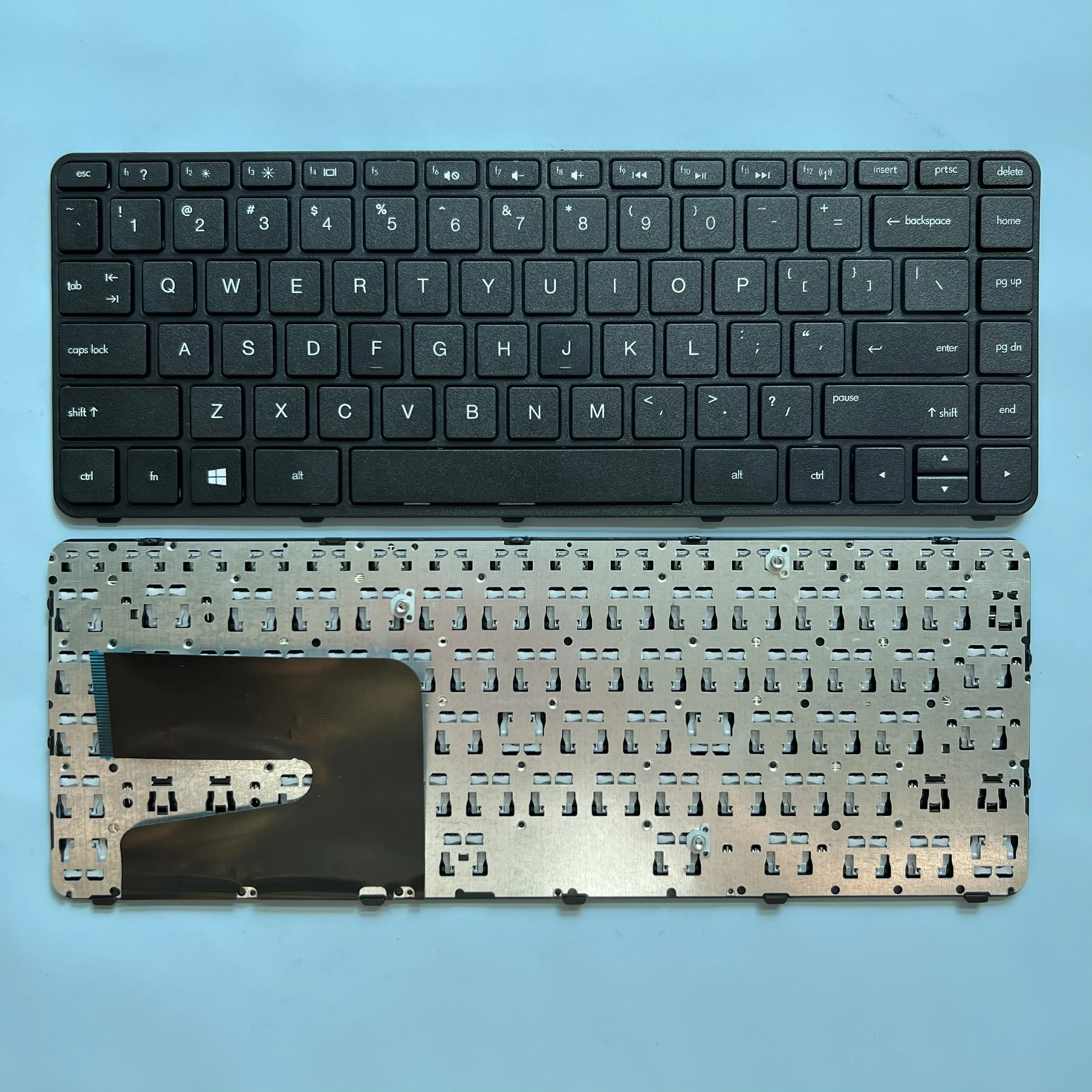

XIN US Laptop Keyboard For HP Pavilion 14-E 14-E000 14-F 14z-f000 14-f000 NEW English Notebook Black Frame 716164-001