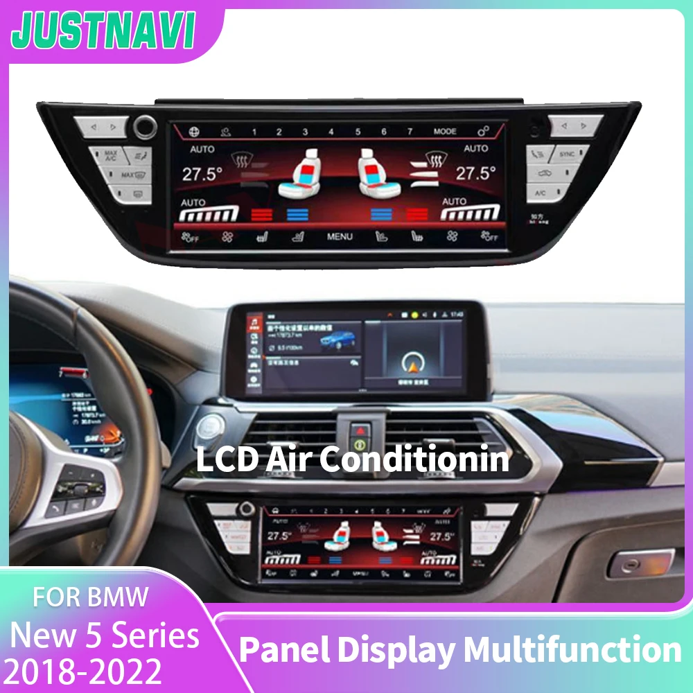 

JUSTNAVI For BMW 5 Series 6 Series GT M5 X3 X3M X4 X4M AC Panel Touch Screen Climate LCD Air Conditioner Controlling Board