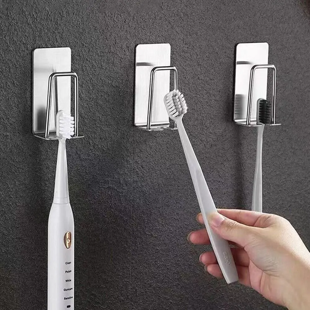 Suction Cup Toothbrush Holder Bathroom Storage Wall Holder