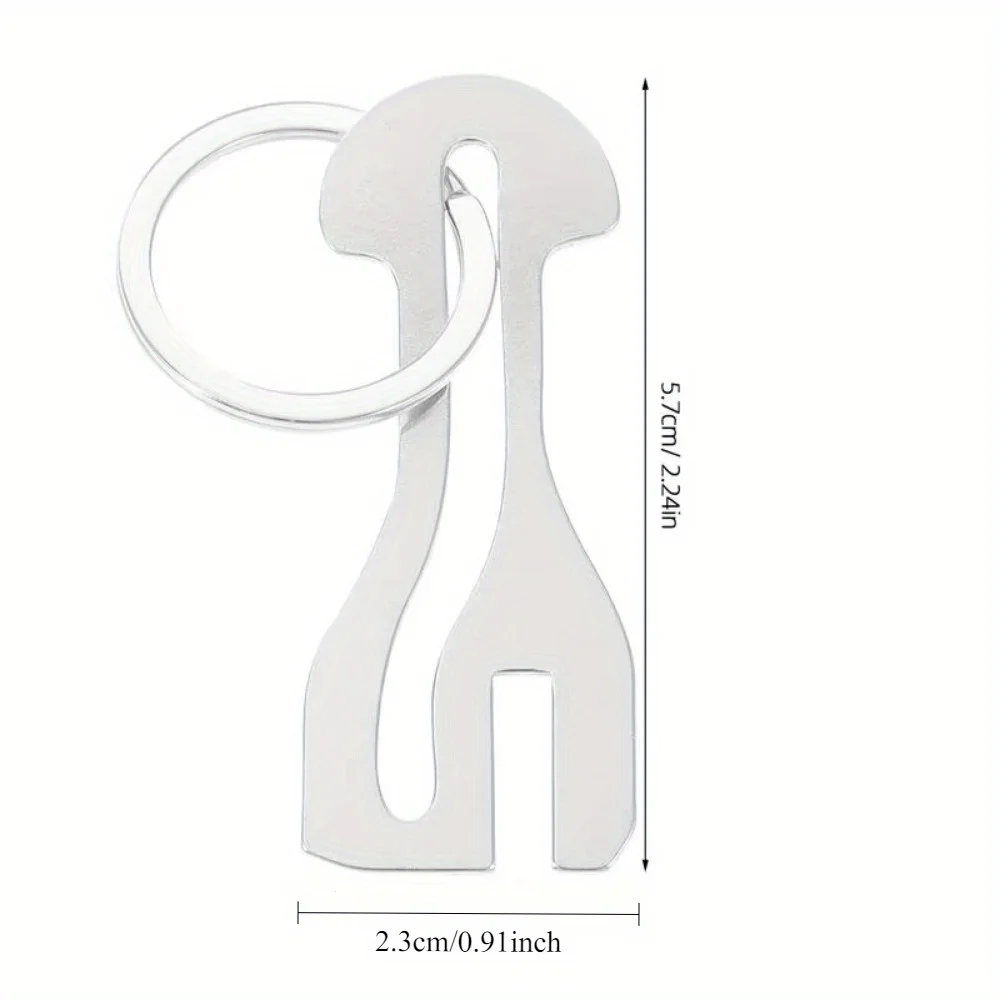 4Pcs Trolley Tokens Keychains Shopping Cart Trolley Tokens Key Rings Buckles Trolley Tokens Keyrings Hanging Pendant