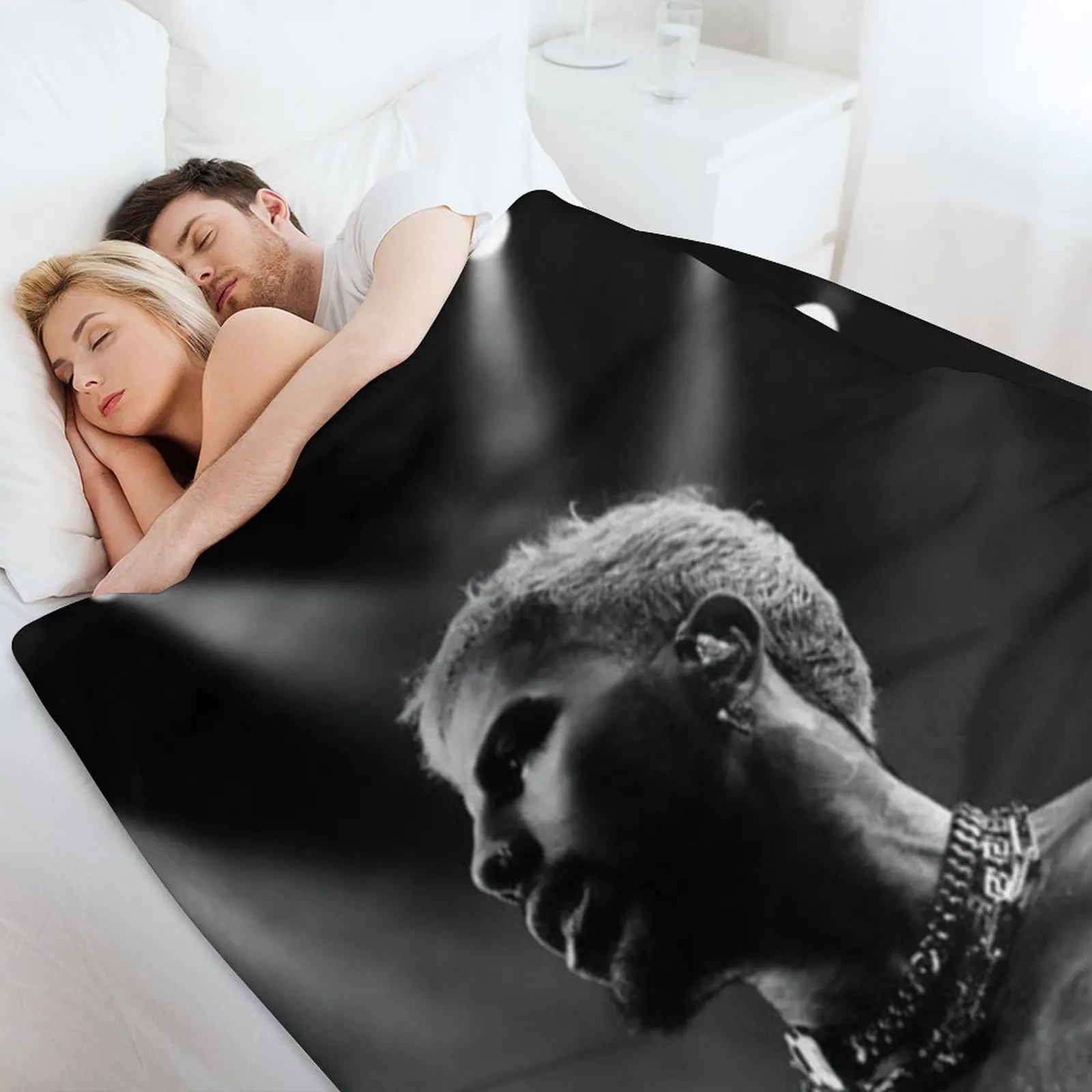 rauw alejandro Throw Blanket 4