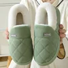 Shevalues Women Plush Slippers Winter Warm Fur Antiskid Cloud Slippers Outdoor Breathable Thick Flat Sole Slipper Home Slippers 5