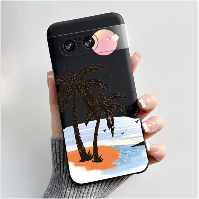 Aesthetic Fashion Cute Cat Silicone Shockproof Phone Case