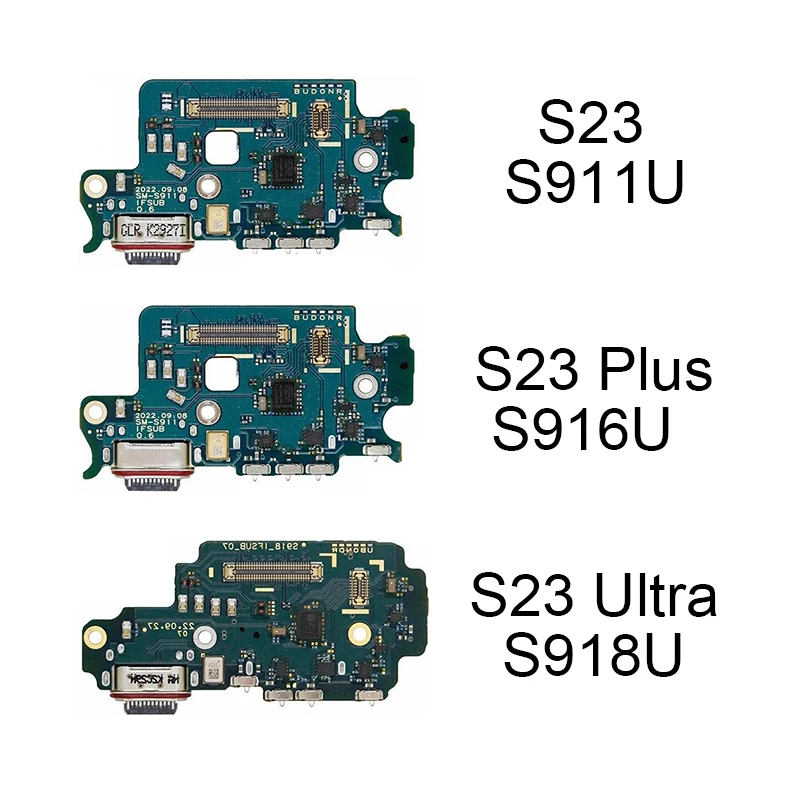 

USB Charger Dock Connector For Samsung Galaxy S23 S911U S911B S23 Plus S916U S916B S23 Ultra S918U S918B Flex Cable With Jack