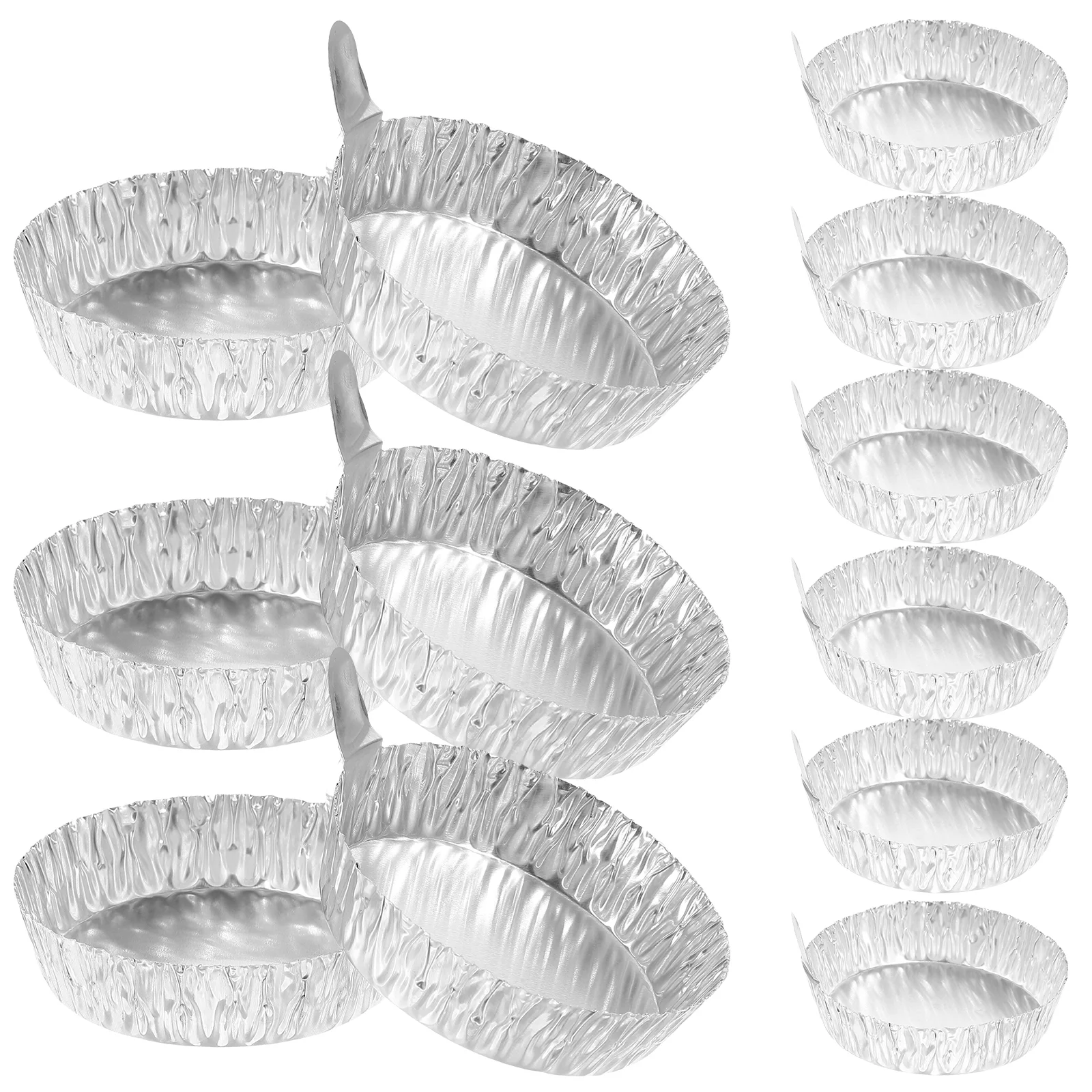 

100 шт., алюминиевые тарелки для взвешивания образцов, 42 мл