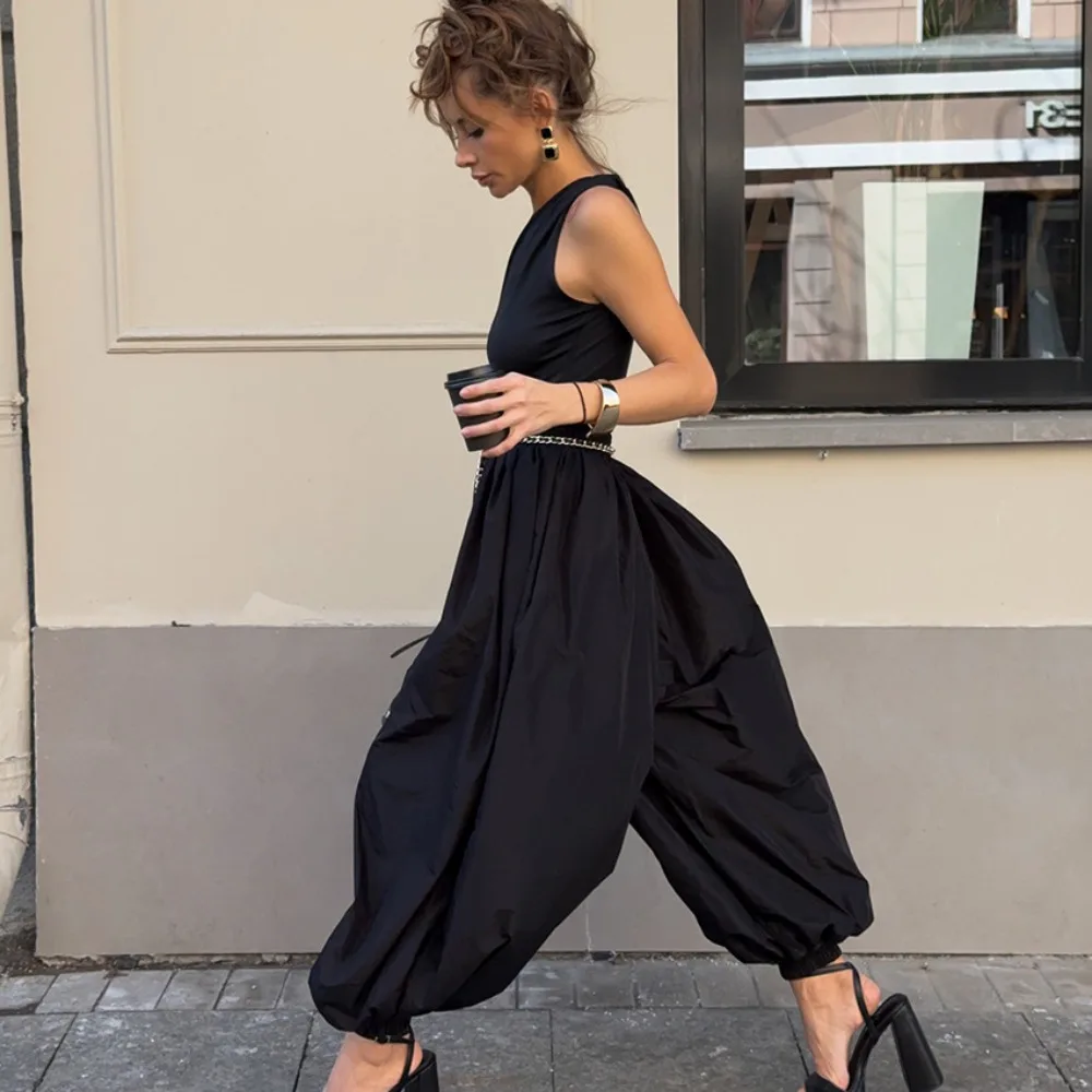 Fashion Hip-hop Casual Harem Pants Spring and Summer Women