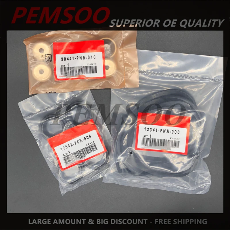 1 Set / 4X 12342PCX004 Valve Cover Gasket Kit Set for Aacura RSX TSX Hhonda Aaccord Ccivic CRV