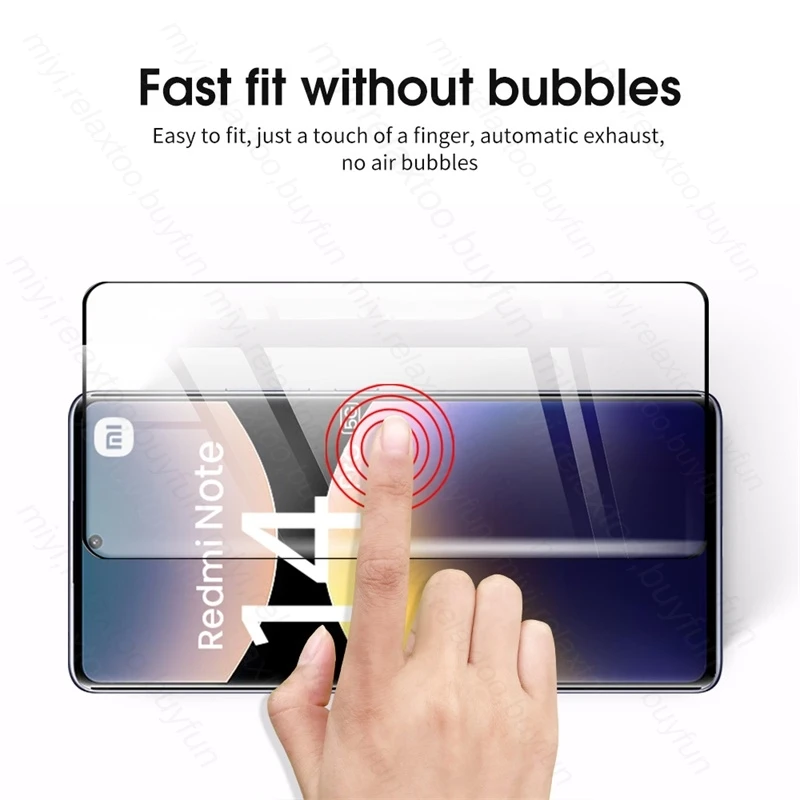 3-Pack 9D Curved Screen Protectors for Smartphones - Enhanced Glass Protection