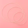 4 Pcs DIY Dreamcatcher Hoop Ring Metal Rings Decorate Accessories Tassel Garland 2