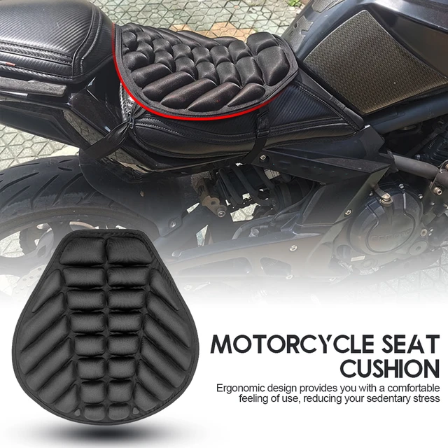 Comprar Protector solar 3D antideslizante accesorios de moto cojín de  asiento de motocicleta funda de asiento cojín de asiento de Gel