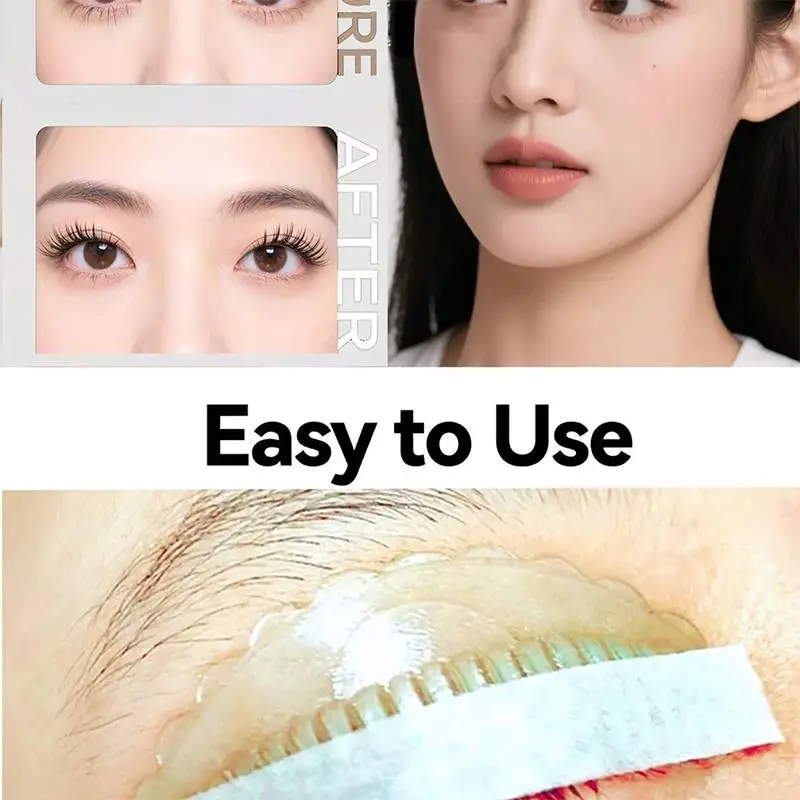 500/1000Pcs 속눈썹 펌 커버링 페이퍼 케라틴 속눈썹 리프팅 필름 프레스 속눈썹 프레싱 페이퍼 컬링 고정 속눈썹