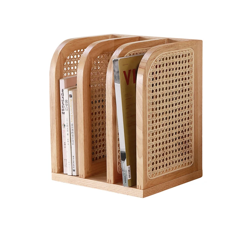 

Vine magazine storage rack, floor to ceiling, medieval office desktop storage rack, book and newspaper rack, retro style