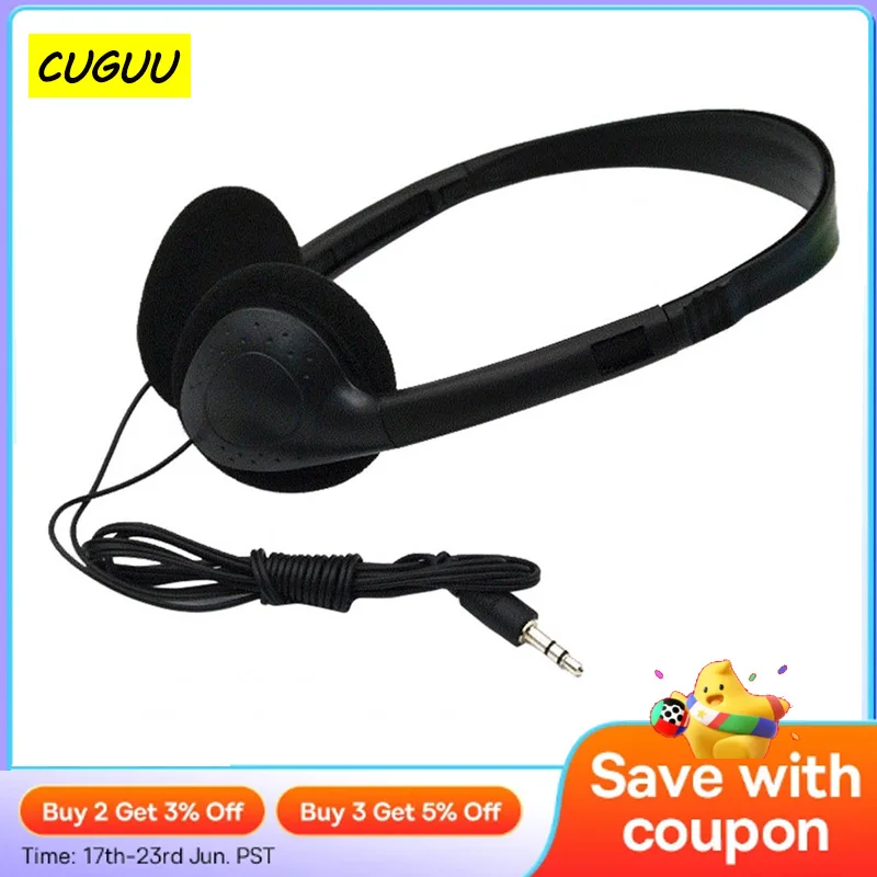 Auriculares universales con cable de 3,5mm para ordenador, cascos