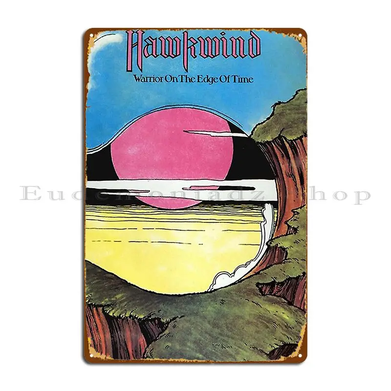 

Hawkwind Logo Poster Metal Plaque Custom Customize Wall PaintingWall Pub Tin Sign Poster