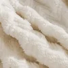 Solid Color Sofa Towel Winter Thick Plush Fully Covered Settee Cushion Home Living Room Decoration Soft Comfortable Lazy Blanket 6