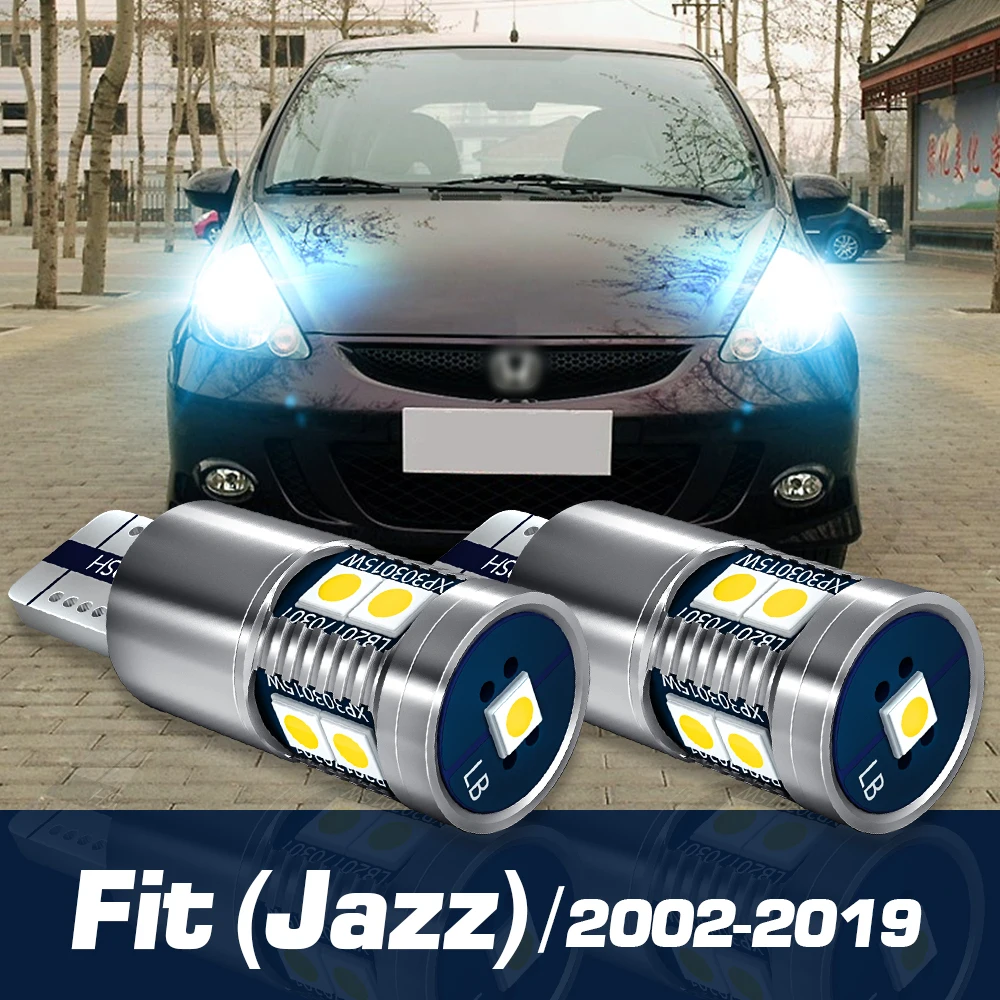 

2pcs LED Parking Light Clearance Bulb Canbus Accessories For Honda Fit Jazz 2002-2019 2007 2008 2009 2010 2011 2012 2013 2014