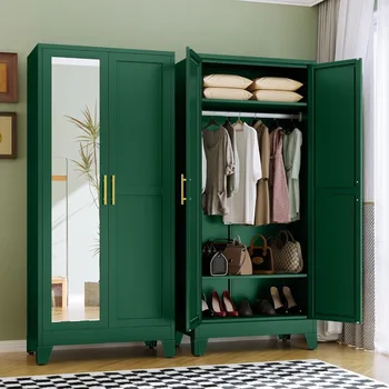 Metal Armoire Wardrobe Closet, 71 inches tall 1