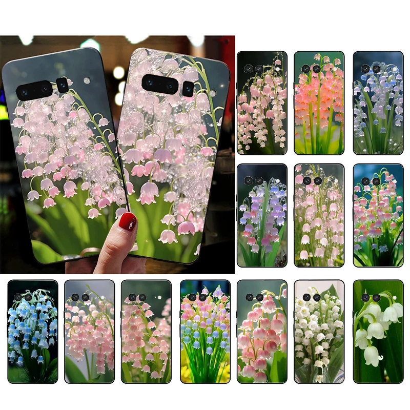 Custodia Per Telefono Lily Of The Valley Flower Per Google Pixel 8 7 Pro 7A 7 6A 6 Pro 5A 4A 3A Pixel 4 Xl Pixel 5 6 4 3 3A Xl