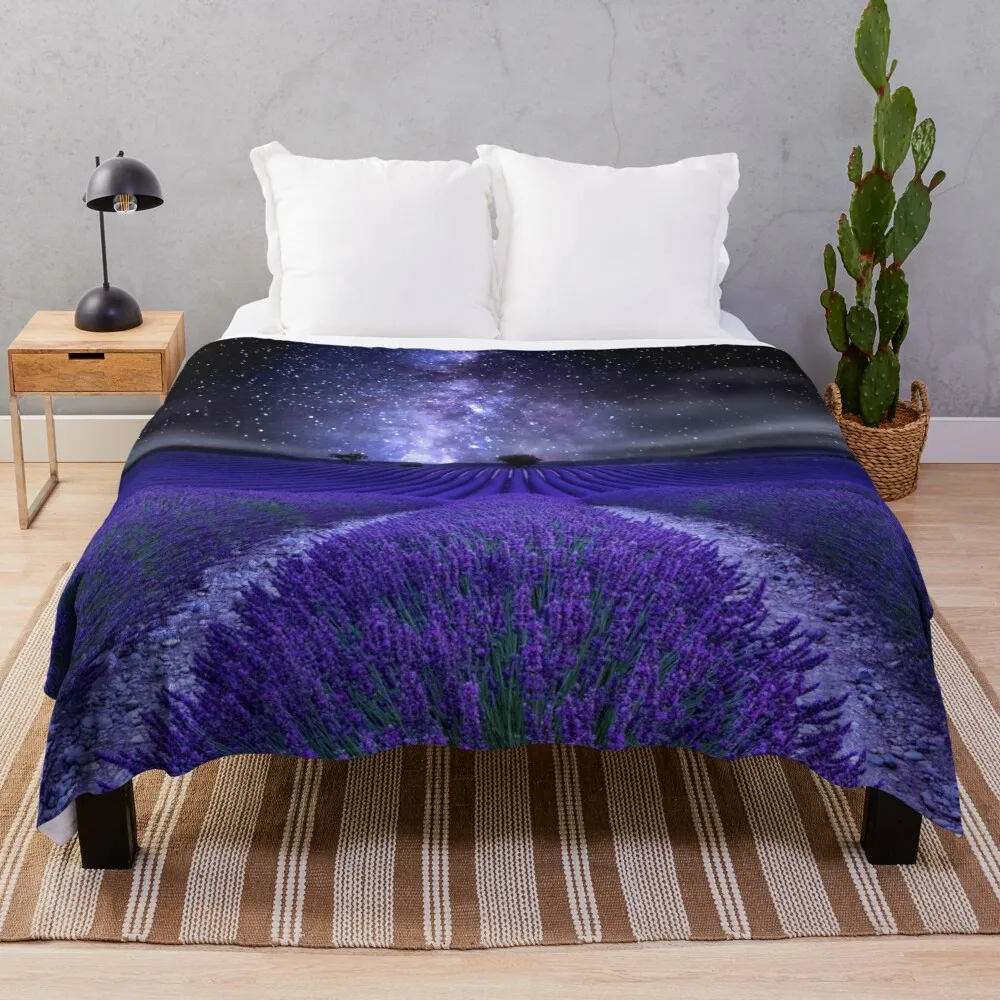

Under the Stars Throw Blanket For Sofa Thin Shaggy Blanket Blanket Luxury