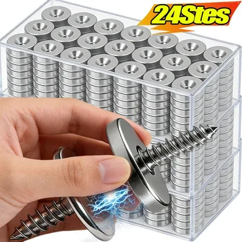 Chiusure Magnetiche per Mobili, Chiusura Magnetica Nascosta, Fermi per Ante di Cucina e Cassetti, Accessori Hardware