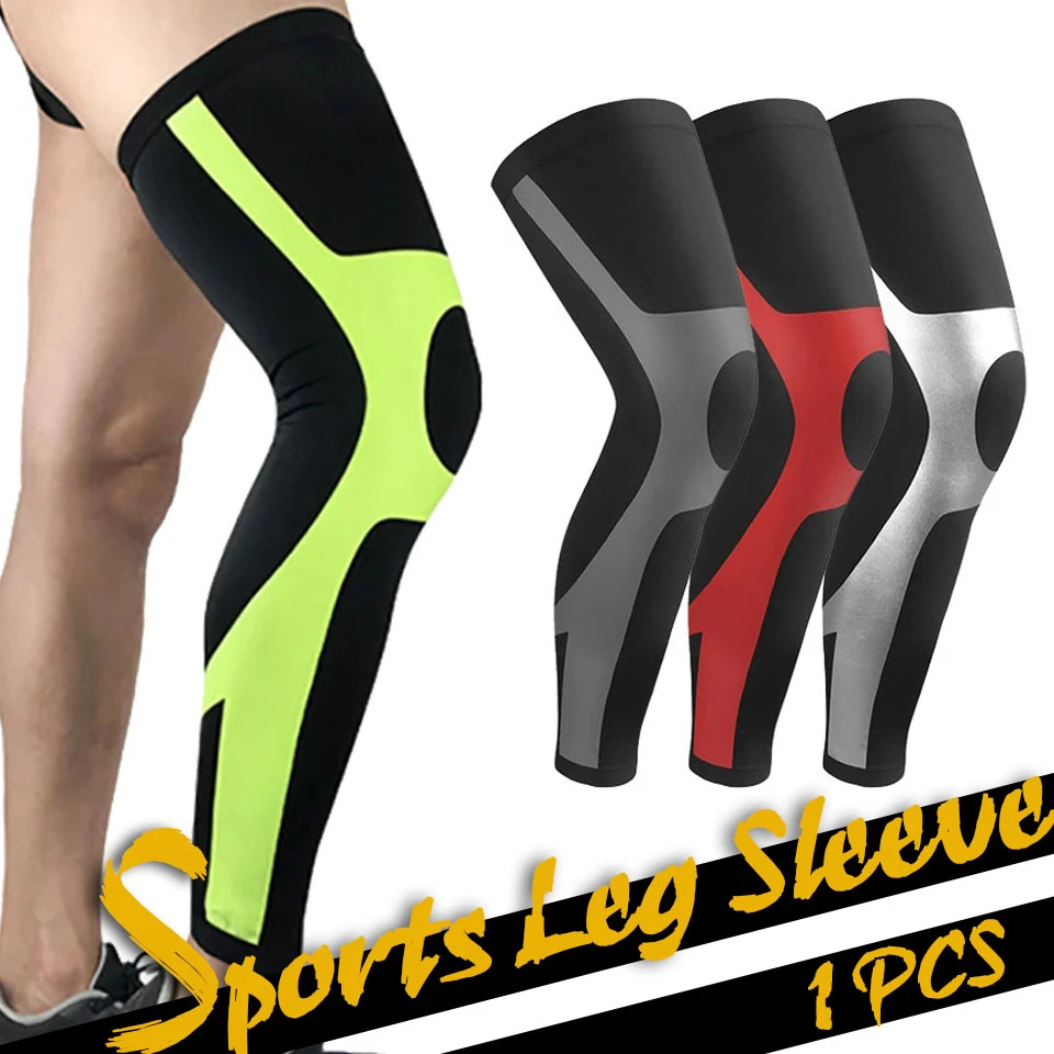 GOBYGO mallas de compresión Unisex para ciclismo, calentadores para piernas, mallas deportivas correr, manga fútbol, baloncesto y fútbol, 1 ud.|Calentadores de piernas de ciclismo| - AliExpress