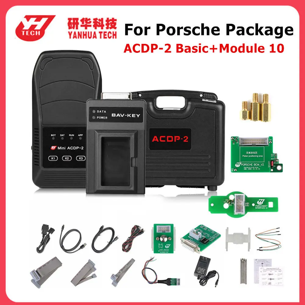 Yanhua Mini ACDP-2 for Porsche BCM Package Key Programming Support Add Key & All Lost from 2010- with License A900